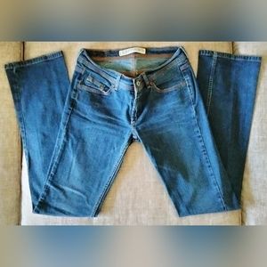 Express Women's Blue Jeans size 3/4